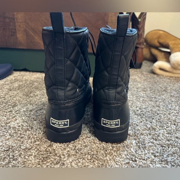 Sperry Top-Sider Women’s Gosling Black Duck Boots - Picture 7 of 11
